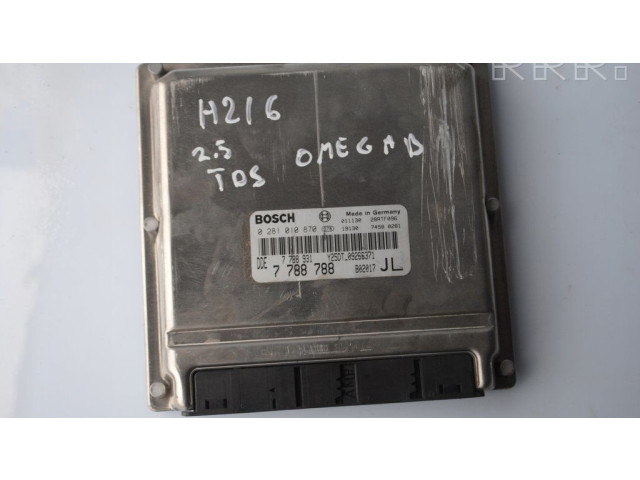 Блок управления двигателя 0281010870   BMW 5 E39