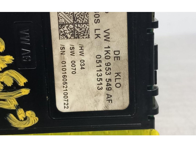 Блок управления двигателя 1K095354905113513 Skoda Octavia Mk2 (1Z)