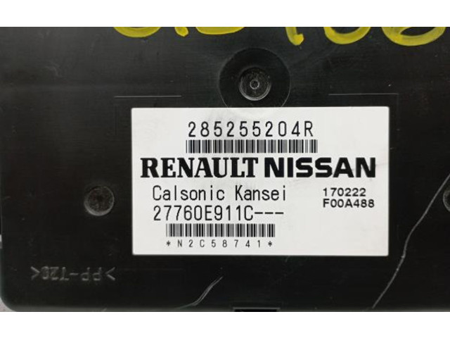 Блок комфорта 285255204R, 27760E911C Dacia Duster II