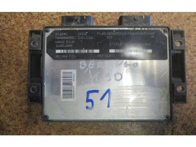 Řídící jednotka 81224CPEUGEOT Citroen Berlingo 2008