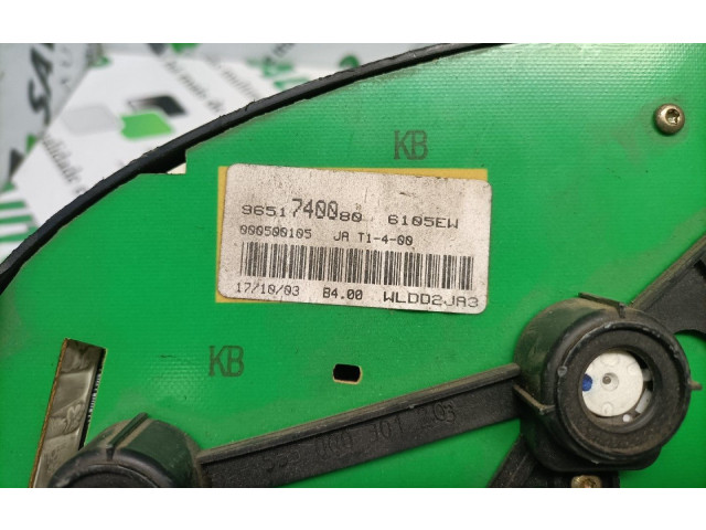 Přístrojová deska  Citroen Berlingo 2008 SV25-03-17, 000500105  