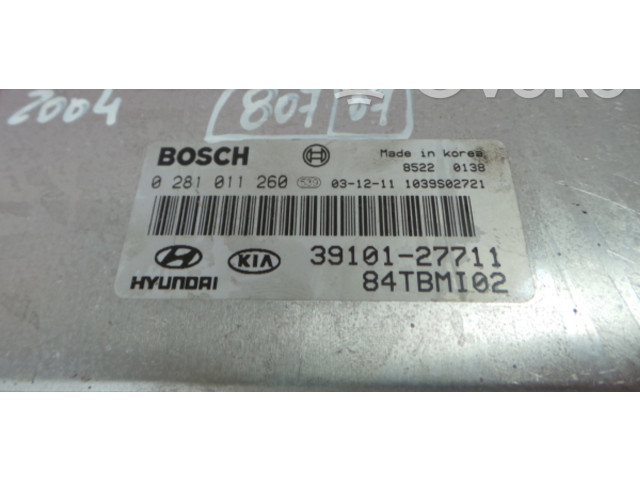 Блок управления двигателя 011, 07 Hyundai Getz
