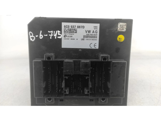 Блок управления двигателя 6C0937087D Volkswagen Polo V 6R