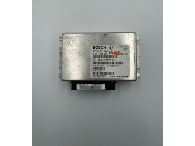 Блок управления коробкой передач 7570299, 1137328119   BMW X3 E83