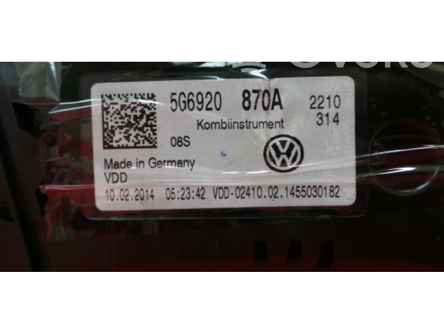 Панель приборов 5G6920 Volkswagen Golf VII