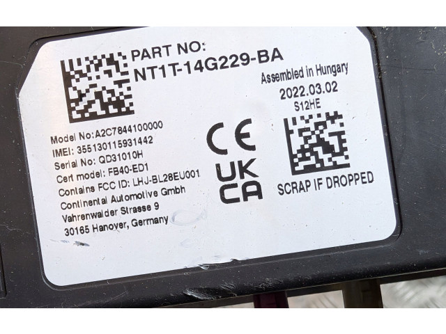 Блок управления NT1T14G229BA   Ford Transit -  Tourneo Connect