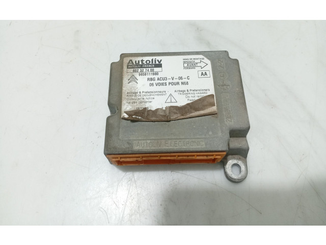 Блок подушек безопасности 9659111980 Citroen Xsara