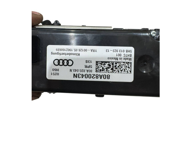 Блок управления климат-контролем 80A820043N Audi Q5 SQ5