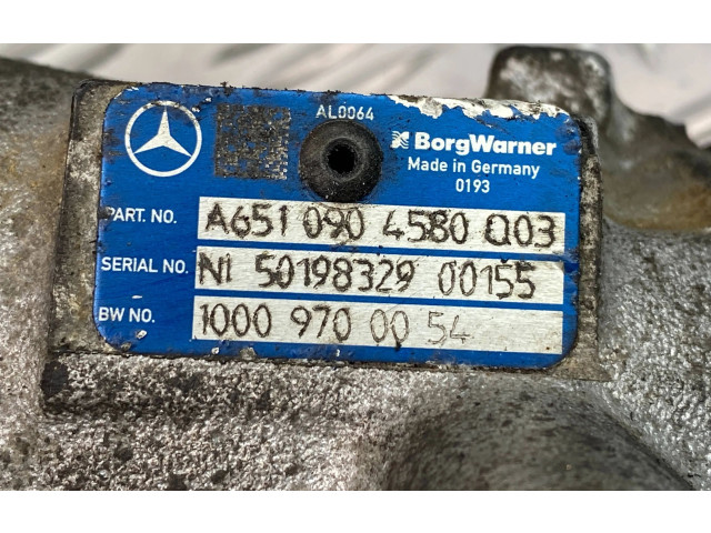 Turbodmychadlo Турбина A6510902880, A6510904580 Mercedes-Benz C W204 OM 651.911