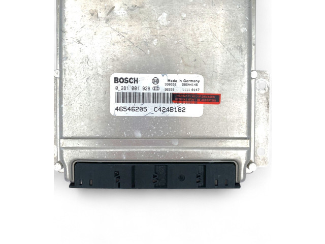 Řídící jednotka 0281001928, 46546205 Fiat Bravo - Brava 2000