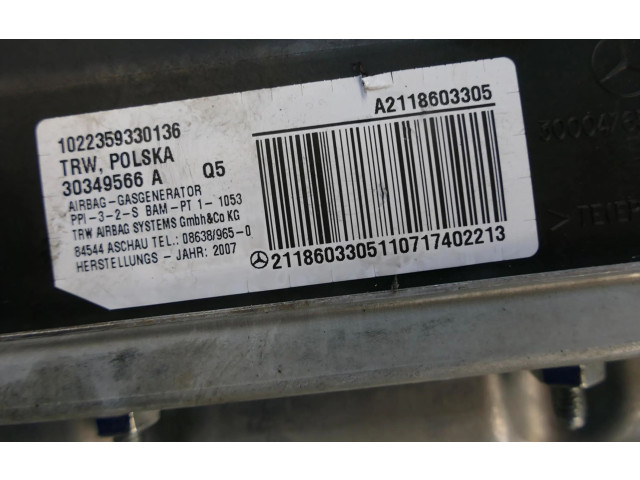 Подушка безопасности пассажира A2118603305   Mercedes-Benz E AMG W211