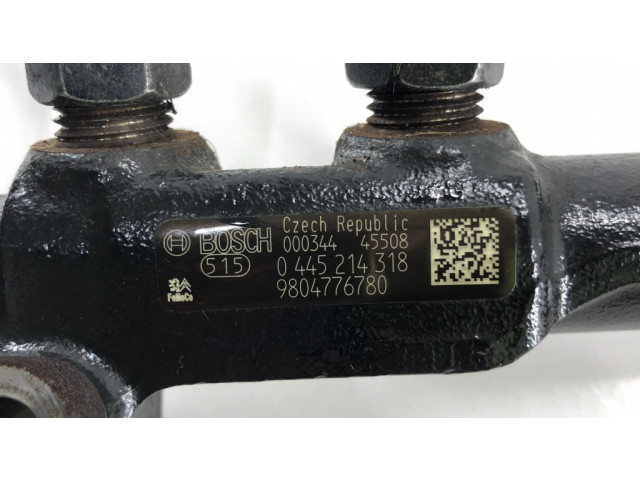Vstřikovací lišta 9804776780, 0445214318 Peugeot 308 pro naftový motor 1.6