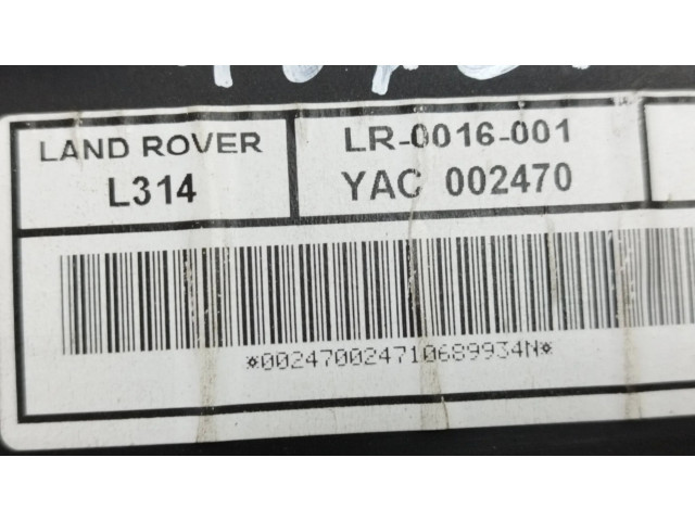 Přístrojová deska Land Rover Freelander 2001 LR0016001, YAC002470