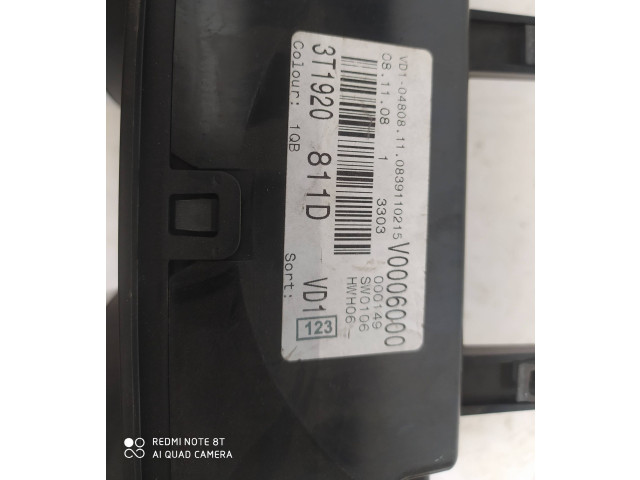 Přístrojová deska  Skoda Superb B6 (3T) 2011 3T1920811D, V0006000  