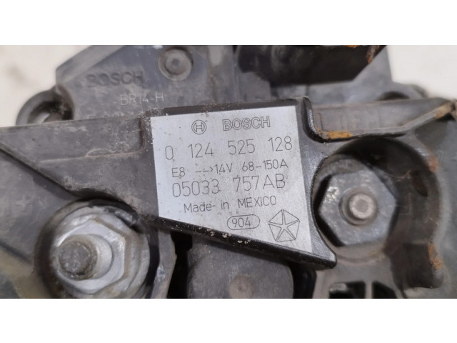 Генератор 0124525128, 05033757AB Dodge Caliber 2.0