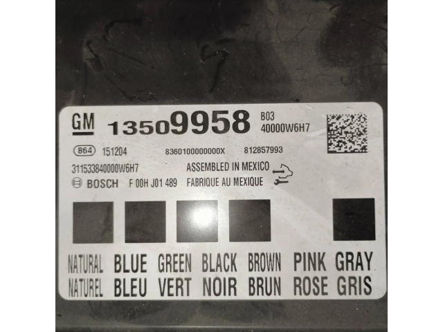 Блок комфорта 13509958 Chevrolet Camaro