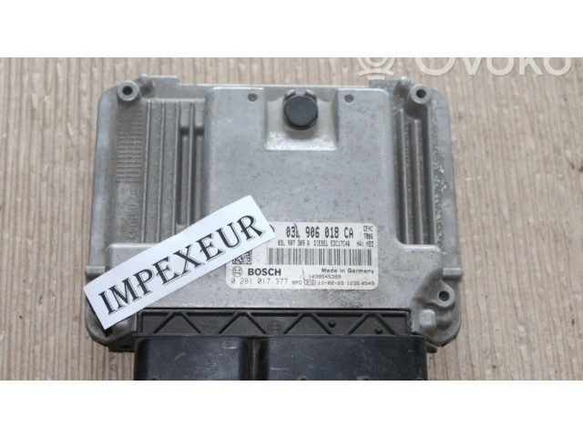 Řídící jednotka 03L906018CA Volkswagen Caddy 2013