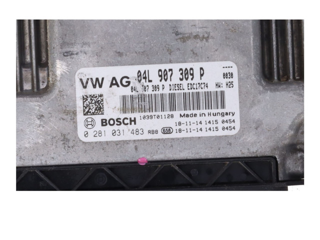 Блок управления двигателя 04L907309P   Volkswagen Touran II