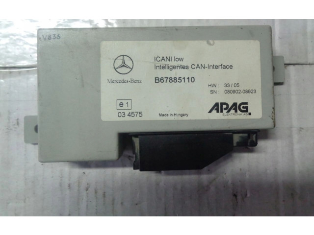 Блок управления B67885110   Mercedes-Benz CL C216