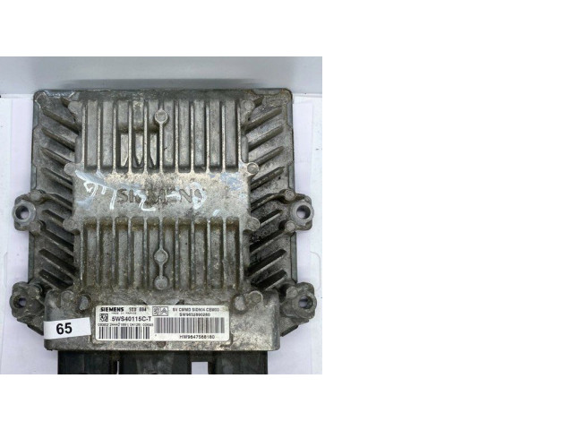 Řídící jednotka 5WS40115CT, HW9647568180   Citroen C3 2005