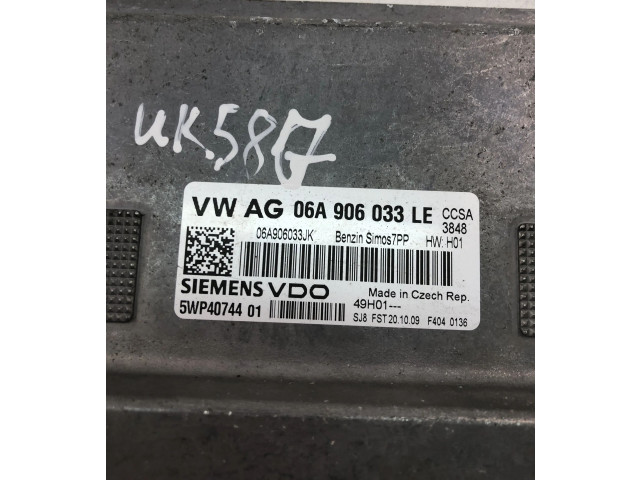Блок управления двигателем Блок управления 06A906033LE   Volkswagen Golf Plus
