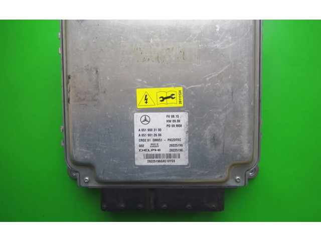 Řídící jednotka A6519003100, 28225196 Mercedes-Benz E W212 2010