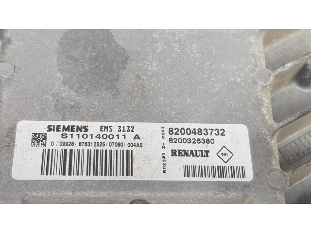 Блок управления двигателя 8200483732 Dacia Logan I