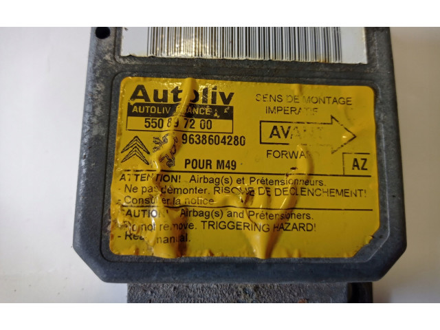 Блок подушек безопасности 550897200   Citroen Berlingo
