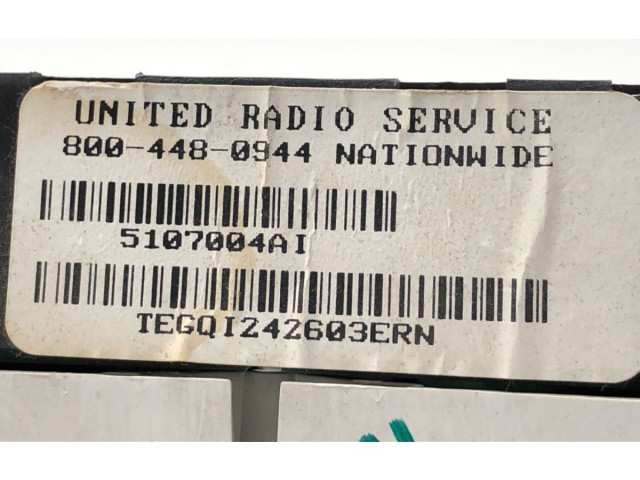 Přístrojová deska Dodge Caliber 2006