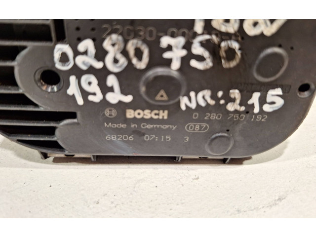 Поршень Дроссель  0280750192  Peugeot 107  