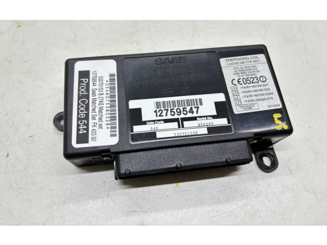 Блок комфорта 12759547 Saab 9-5