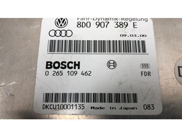 Блок управления АБС 8D0907389E, 0265109462   Audi A4 S4 B5 8D