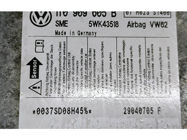Блок подушек безопасности 1T0909605B   Volkswagen Touran I