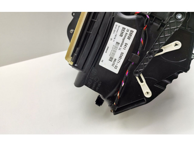 Pojistková skříňka Вентилятор печки 9248171, 64119248171 BMW 5 F10 F11 2012