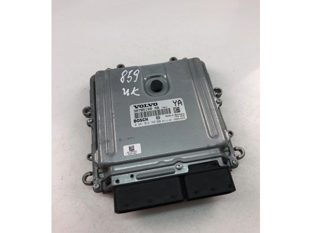 Блок управления двигателем Блок управления 30785100AB, 0281012765 Volvo V70