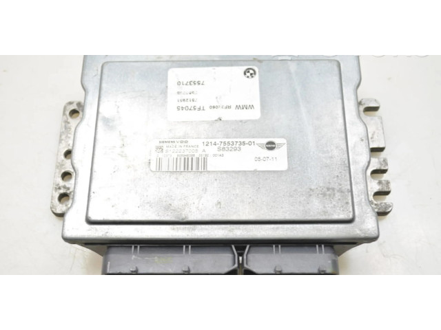 Блок управления двигателя 7553735   Mini One - Cooper R50 - 53