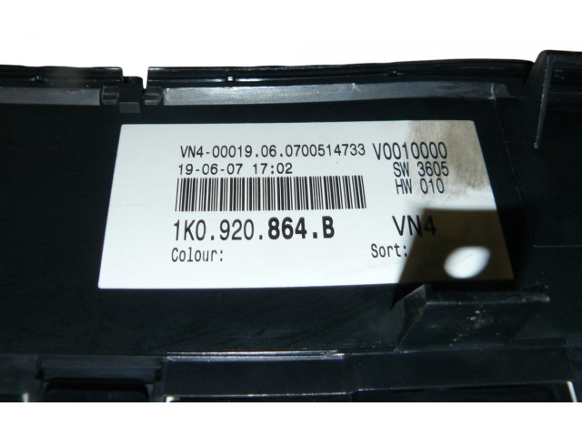 Панель приборов 1K0920864B Volkswagen Golf Plus
