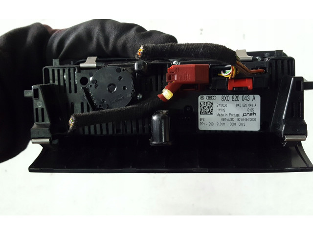 Блок управления климат-контролем 8X0820043A Audi A1