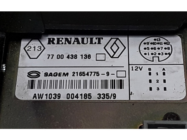 Дисплей    7700438136, 7700430464   Renault Scenic I