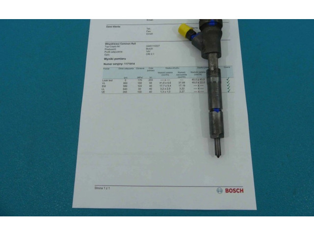 Vstřikovač 0445110227, IMPRK1171914 Toyota Corolla E120 E130