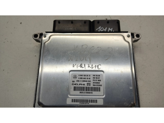 Řídící jednotka A6461502672, A0054461840 Mercedes-Benz C W204 2008