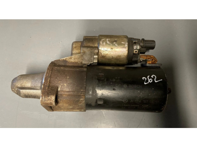 Стартер  A0061510501, A0061513701   Mercedes-Benz E W211