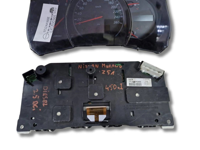 Přístrojová deska Nissan Murano Z51 2016 1TJ2AKW8E