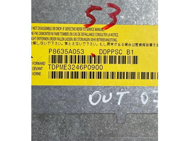 Блок подушек безопасности P8635A053, DDPPSCB1 Mitsubishi Outlander