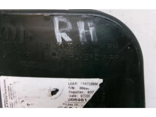 Подушка безопасности в сиденье 34165487   Jeep Renegade