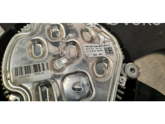 Комплект вентиляторов 2Q0959455H Skoda Fabia Mk4 (6VA)