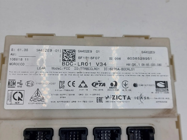 Блок комфорта 5A402E9 Mini One - Cooper F56 F55