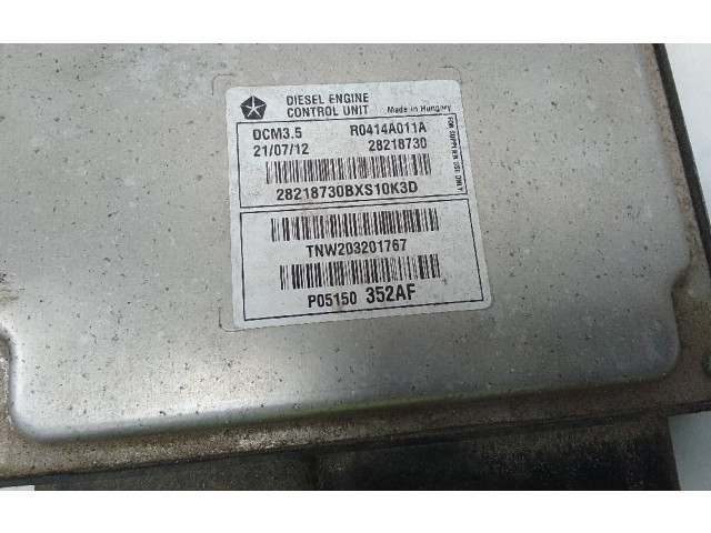 Блок управления двигателя R0414A011A Jeep Compass