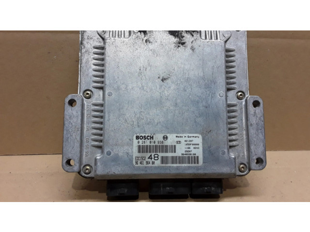 Блок управления двигателя 9646196480, 0281010938   Citroen C5