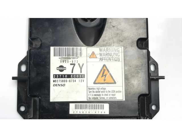Řídící jednotka MB2758006734, 23710EC030 Nissan Navara D40 2004